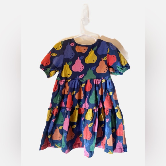 Hanna Andersson Twirly Dress in Colorful Pears On Navy - 4T - Picture 2 of 4